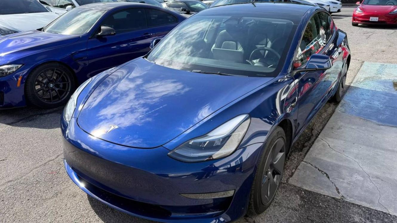 TESLA MODEL 3 2022 5YJ3E1EA2NF240021 image